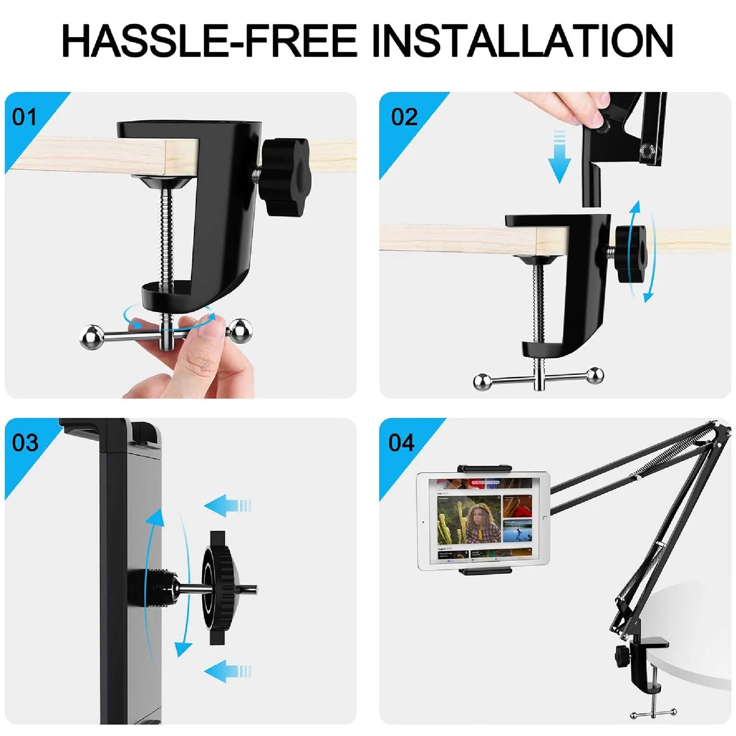 📱 Soporte Brazo Articulado para Tablet y Celular – ¡Envío GRATIS + Paga al Recibir! 🚚💸
