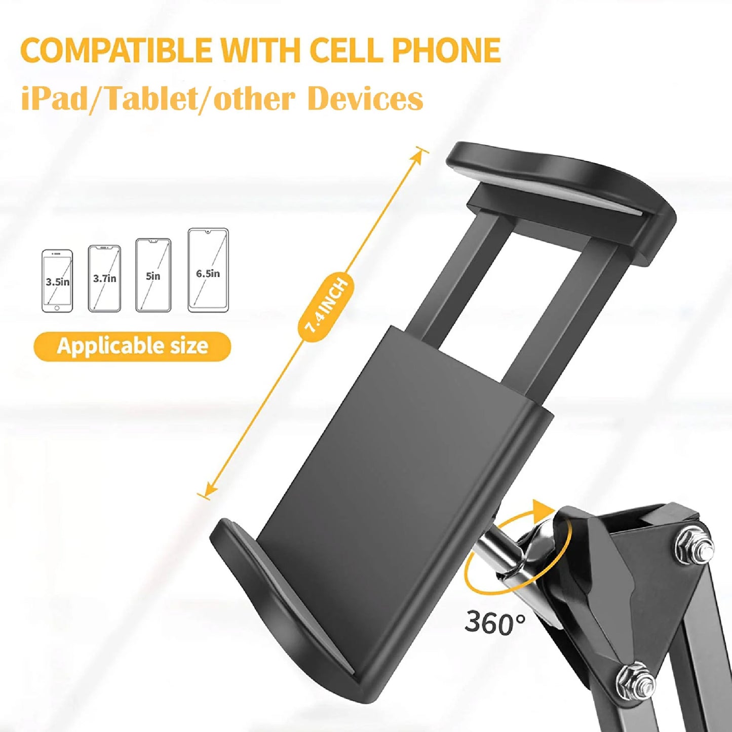 📱 Soporte Brazo Articulado para Tablet y Celular – ¡Envío GRATIS + Paga al Recibir! 🚚💸