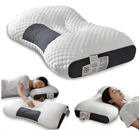 🔥 Almohada Ortopédica Vertebral - Elimina el Dolor de Cuello y Espalda Mientras Duermes | ¡Garantizado! 🔥