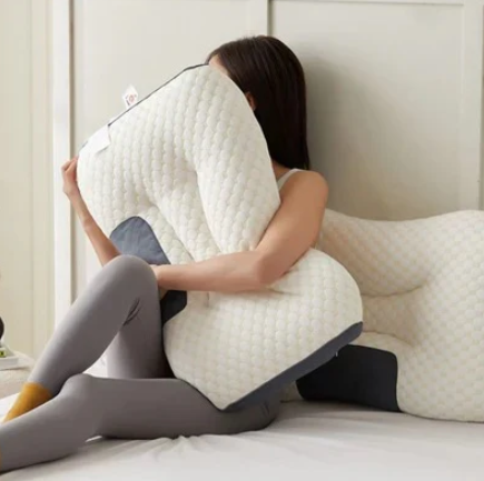 🔥 Almohada Ortopédica Vertebral - Elimina el Dolor de Cuello y Espalda Mientras Duermes | ¡Garantizado! 🔥
